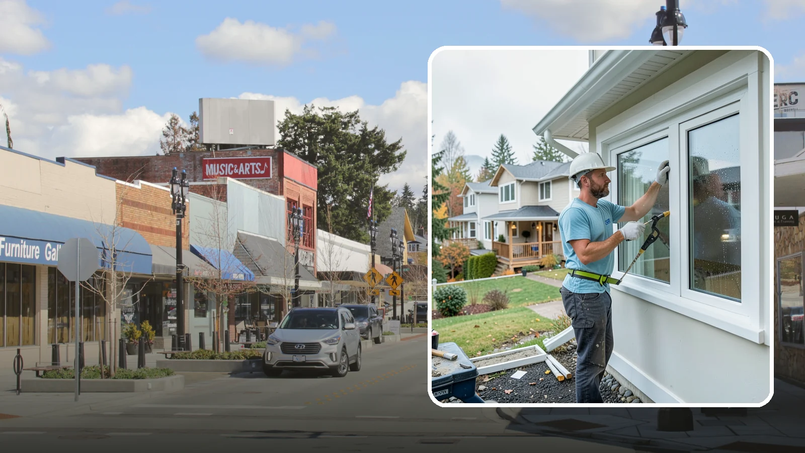 Window Installation in Bothell, King County, WA - Installing brand-new windows in remodels, additions, and fresh openings with proper flashing for our rainy region.