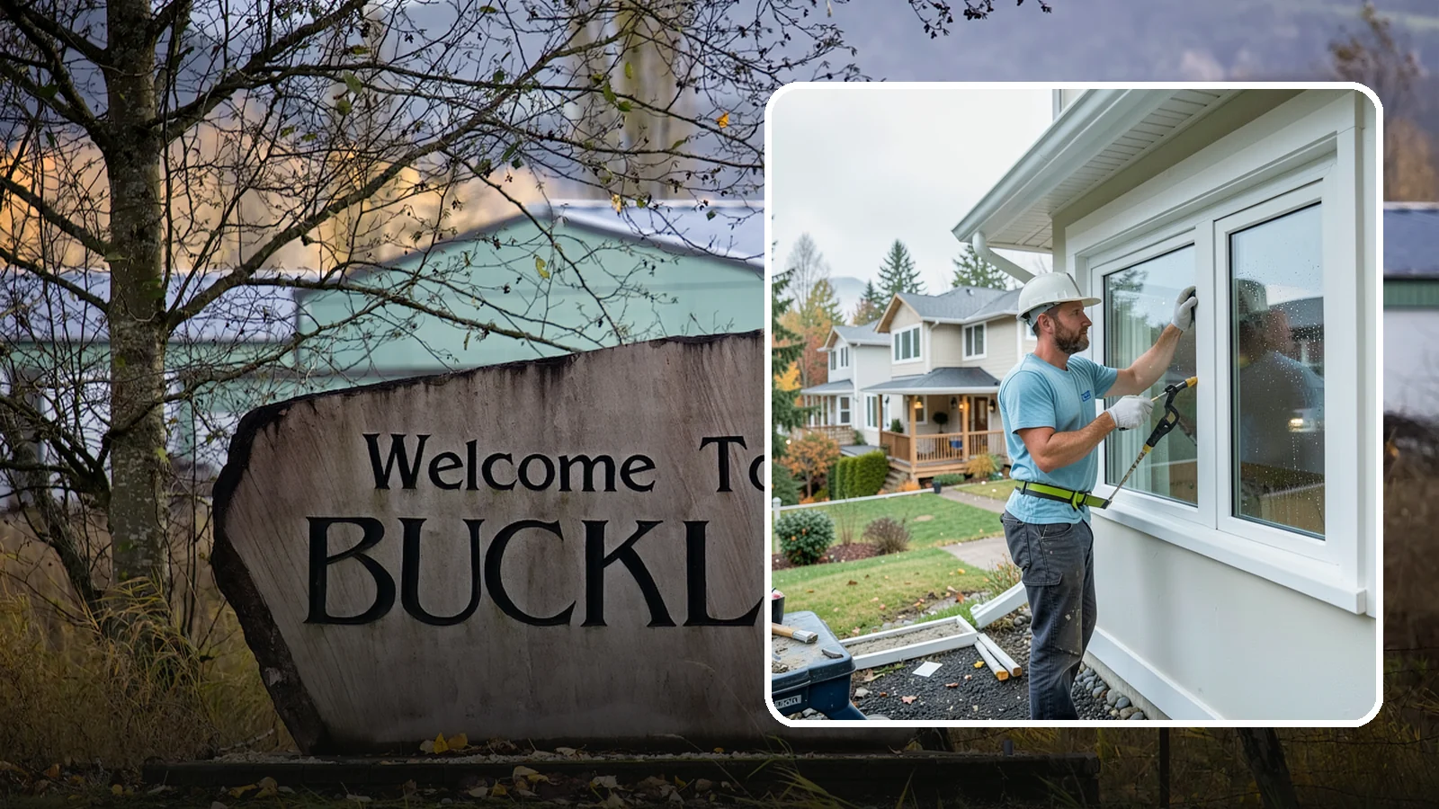 Window Installation in Buckley, Pierce County, WA - Installing brand-new windows in remodels, additions, and fresh openings with proper flashing for our rainy region.