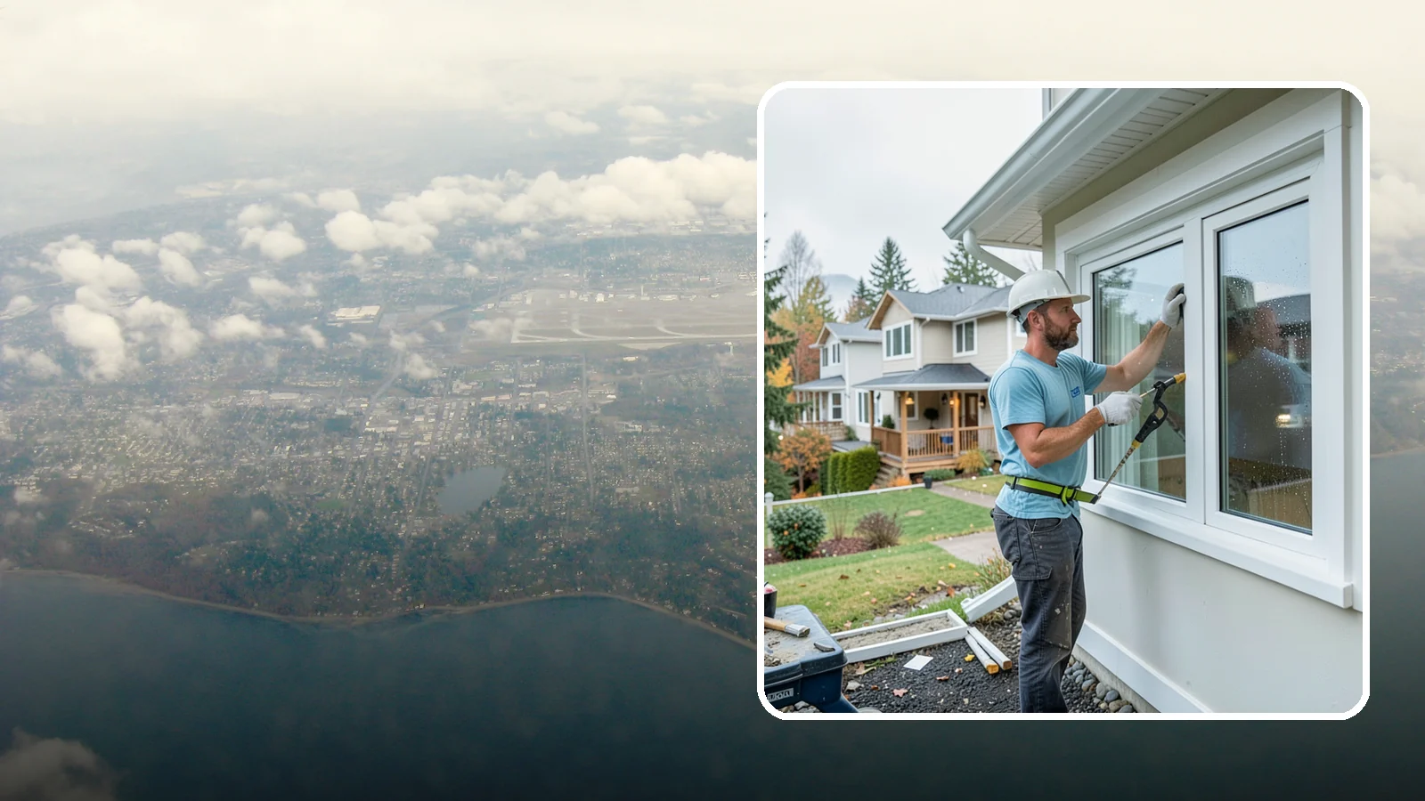 Window Installation in Burien, King County, WA - Installing brand-new windows in remodels, additions, and fresh openings with proper flashing for our rainy region.