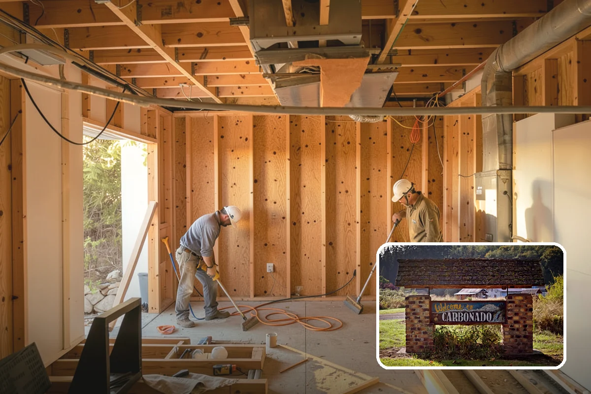 Window Installation in Carbonado, Pierce County, WA - Precise framing for a square, smooth-operating window