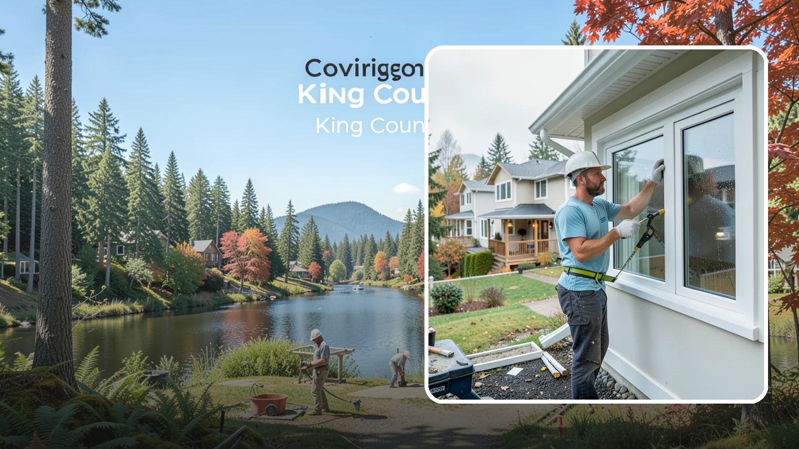 Window Installation in Covington, King County, WA - Installing brand-new windows in remodels, additions, and fresh openings with proper flashing for our rainy region.