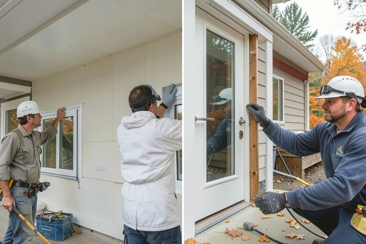 Window Installation in Covington, King County, WA - Lay out and frame the rough opening to spec