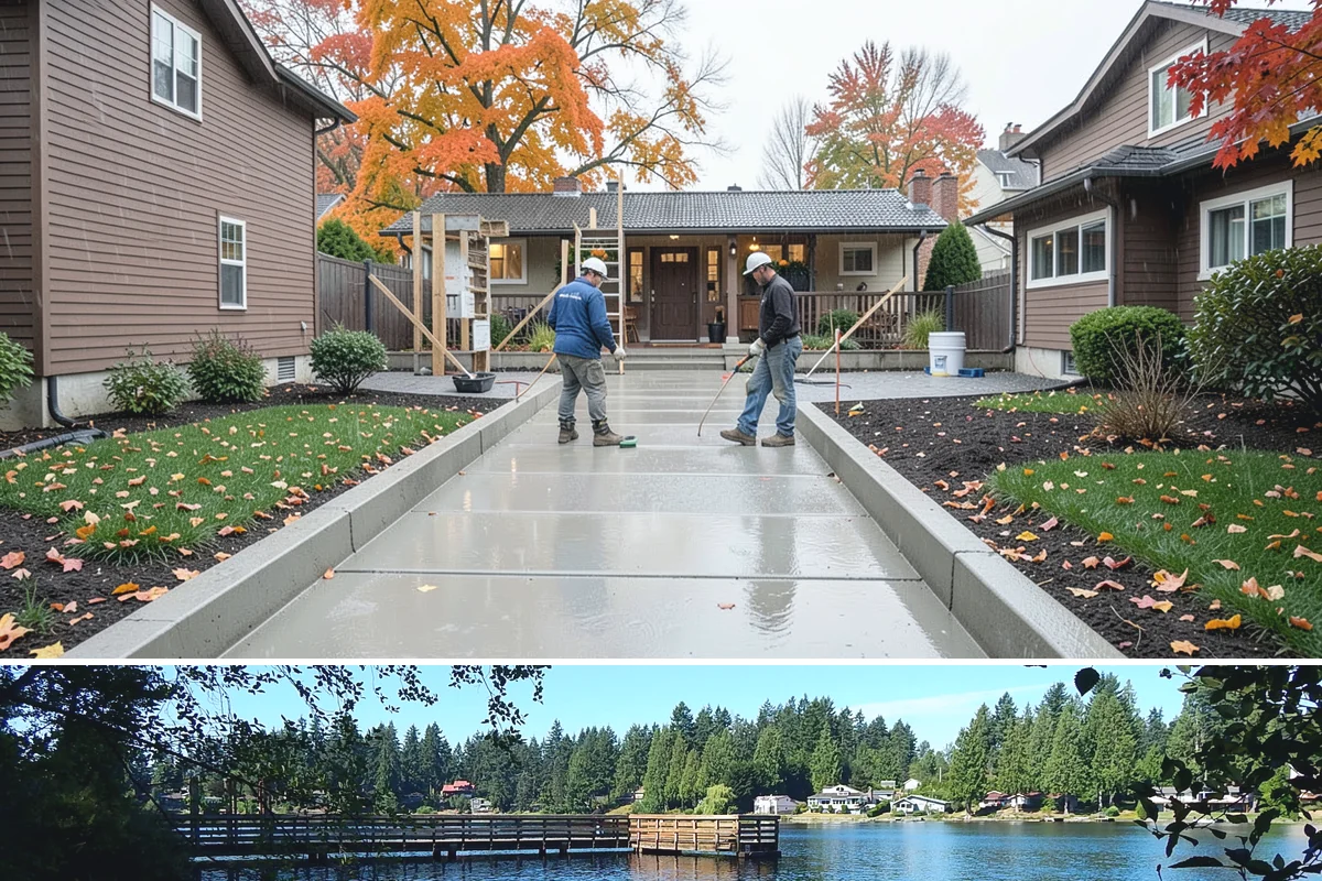 Window Installation in Federal Way, King County, WA - New openings are best cut and dried-in during a stretch of fair weather, but we tarp and protect the work so installations can...