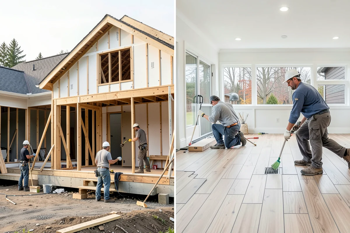 Window Installation in Hunts Point, King County, WA - Lay out and frame the rough opening to spec