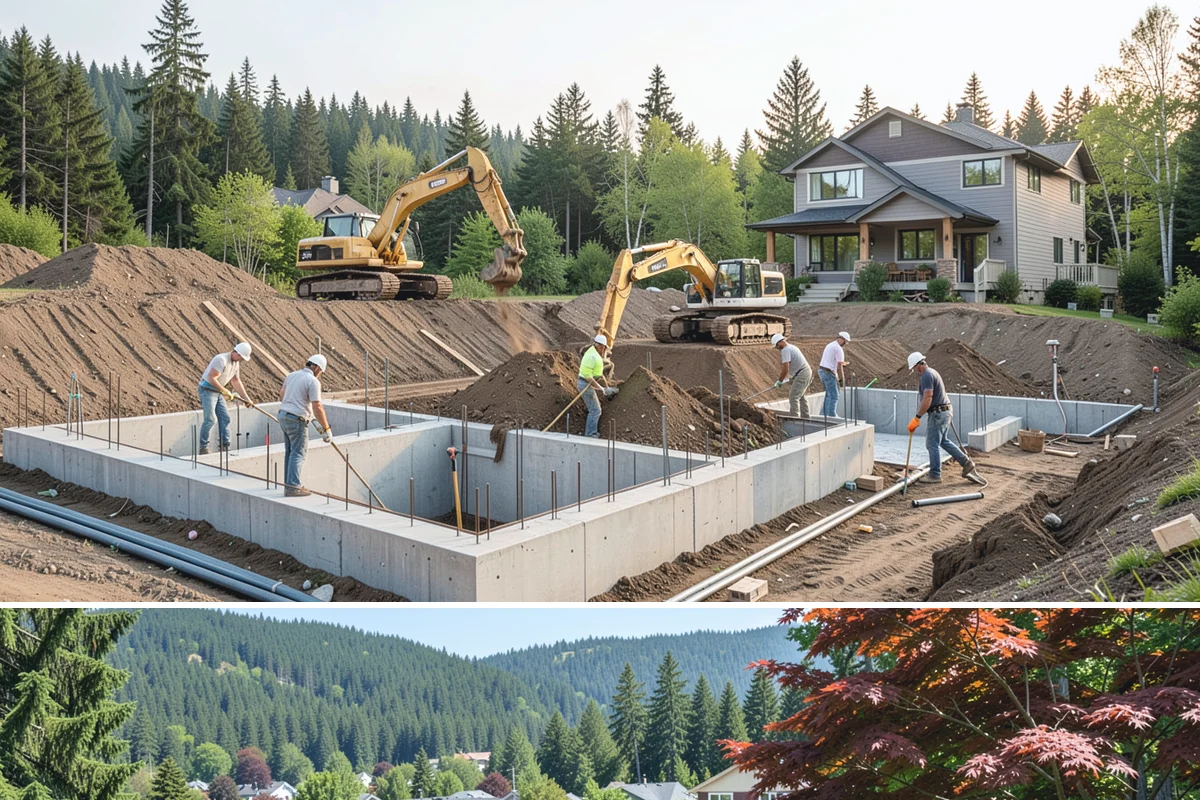 Window Installation in Index, Snohomish County, WA - New openings are best cut and dried-in during a stretch of fair weather, but we tarp and protect the work so installations can...