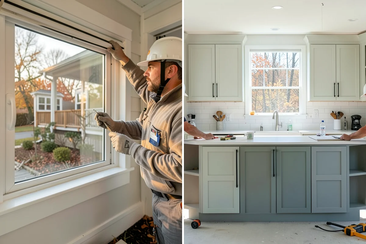 Window Installation in Kenmore, King County, WA - Lay out and frame the rough opening to spec