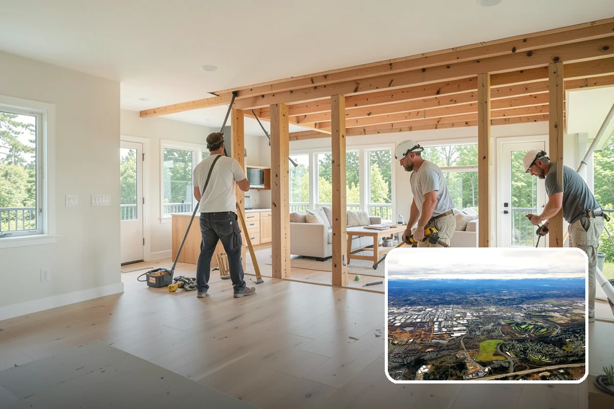 Window Installation in Kent, King County, WA - Precise framing for a square, smooth-operating window