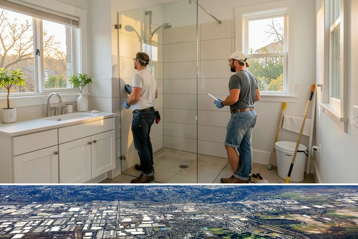 Window Installation in Kent, King County, WA - New openings are best cut and dried-in during a stretch of fair weather, but we tarp and protect the work so installations can...