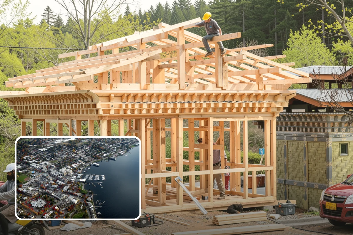 Window Installation in Kirkland, King County, WA - Precise framing for a square, smooth-operating window