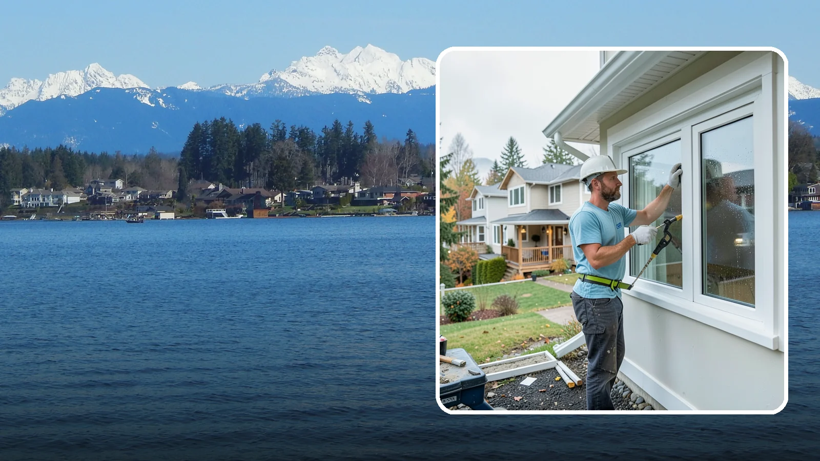 Window Installation in Lake Stevens, Snohomish County, WA - Installing brand-new windows in remodels, additions, and fresh openings with proper flashing for our rainy region.