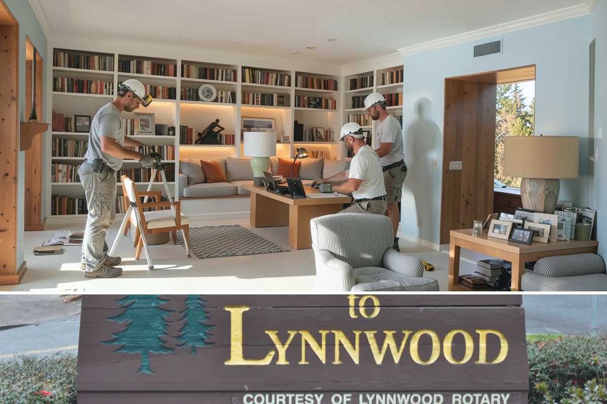 Window Installation in Lynnwood, Snohomish County, WA - New openings are best cut and dried-in during a stretch of fair weather, but we tarp and protect the work so installations can...