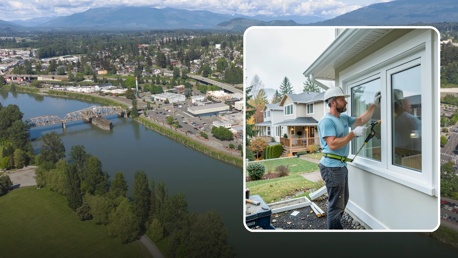Window Installation in Mount Vernon, Skagit County, WA - Installing brand-new windows in remodels, additions, and fresh openings with proper flashing for our rainy region.