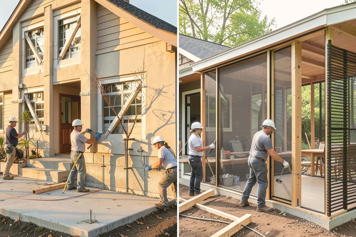 Window Installation in Mount Vernon, Skagit County, WA - Lay out and frame the rough opening to spec
