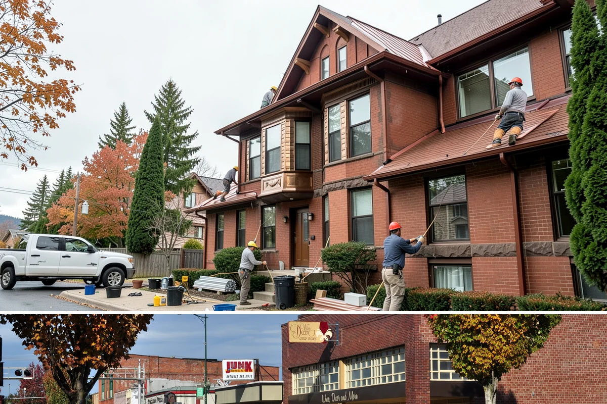 Window Installation in Puyallup, Pierce County, WA - New openings are best cut and dried-in during a stretch of fair weather, but we tarp and protect the work so installations can...