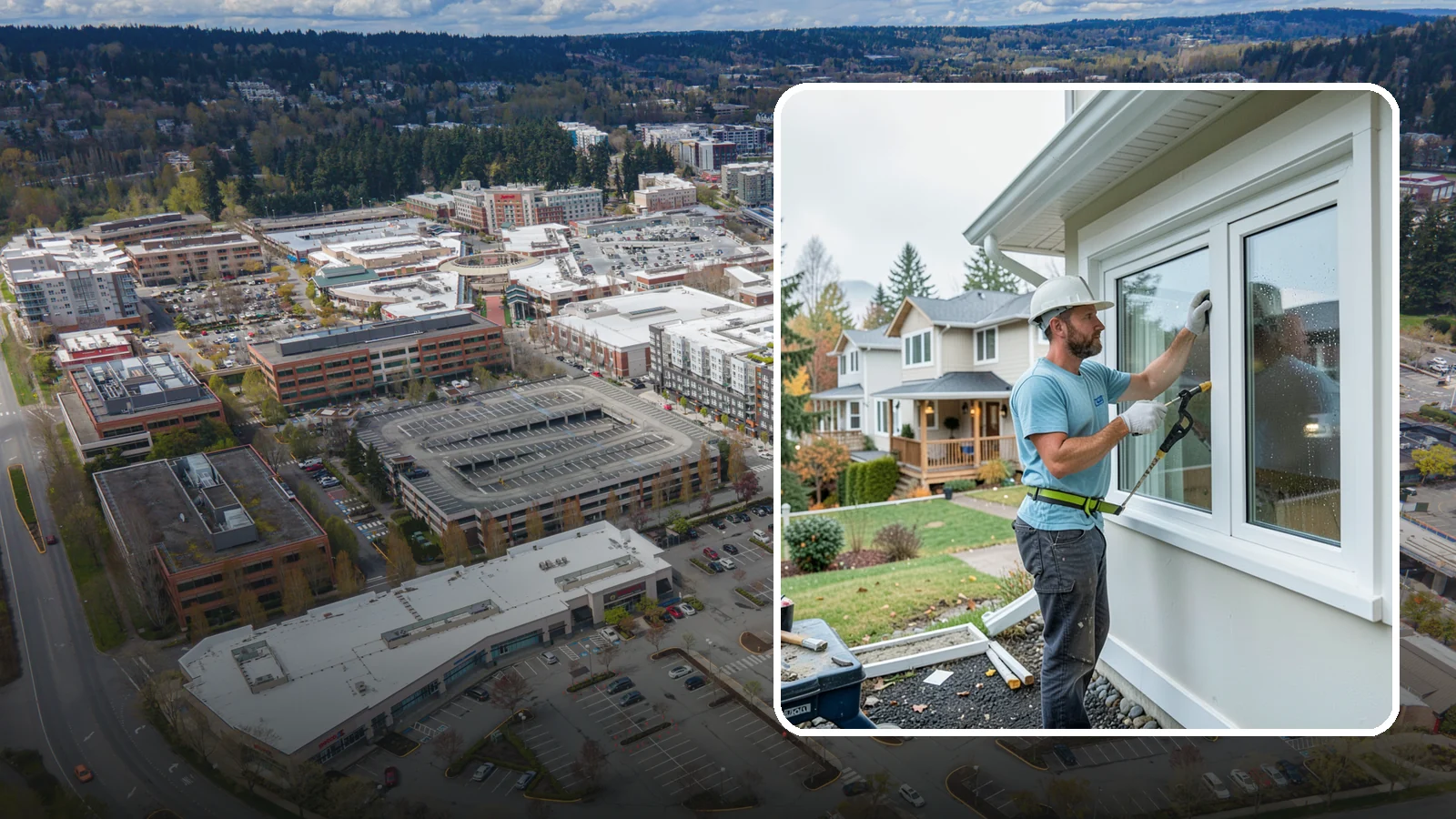 Window Installation in Redmond, King County, WA - Installing brand-new windows in remodels, additions, and fresh openings with proper flashing for our rainy region.