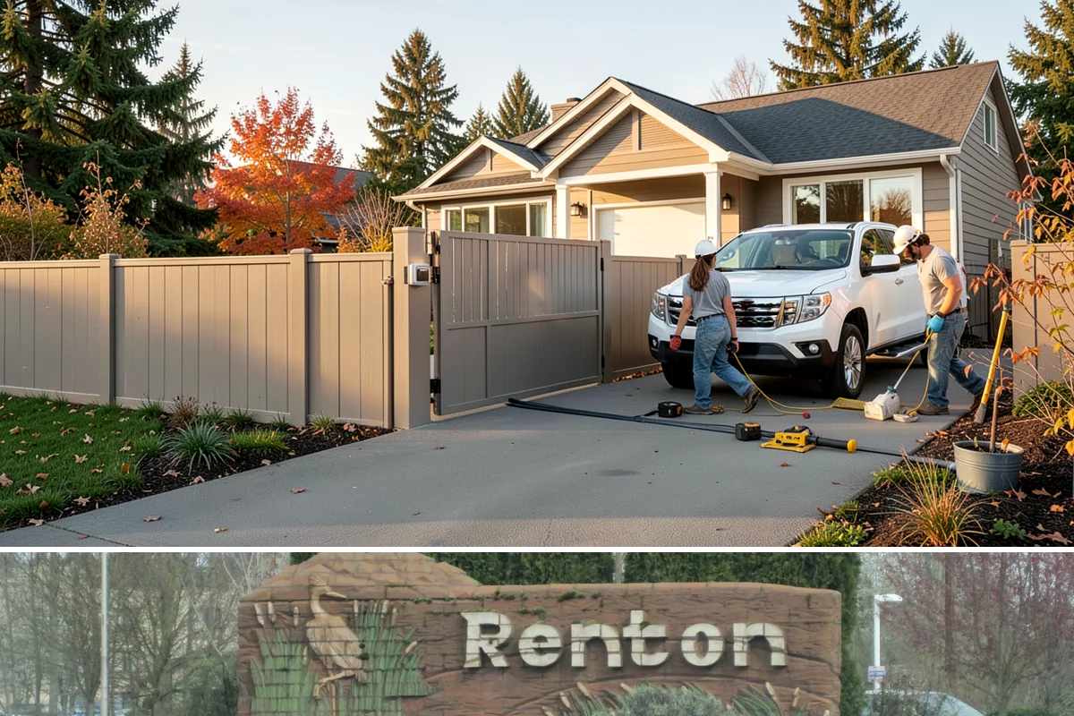 Window Installation in Renton, King County, WA - New openings are best cut and dried-in during a stretch of fair weather, but we tarp and protect the work so installations can...