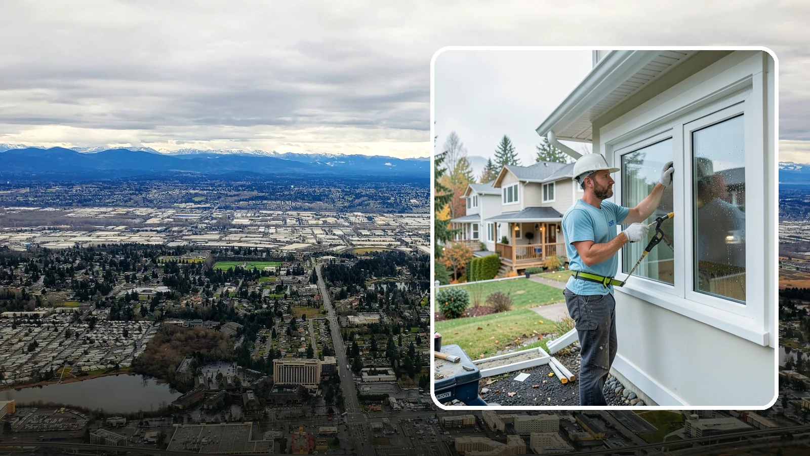 Window Installation in SeaTac, King County, WA - Installing brand-new windows in remodels, additions, and fresh openings with proper flashing for our rainy region.