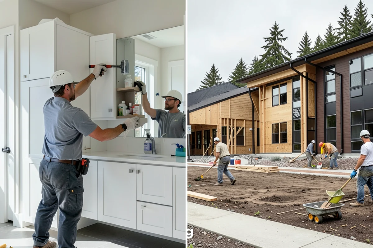 Window Installation in SeaTac, King County, WA - Lay out and frame the rough opening to spec