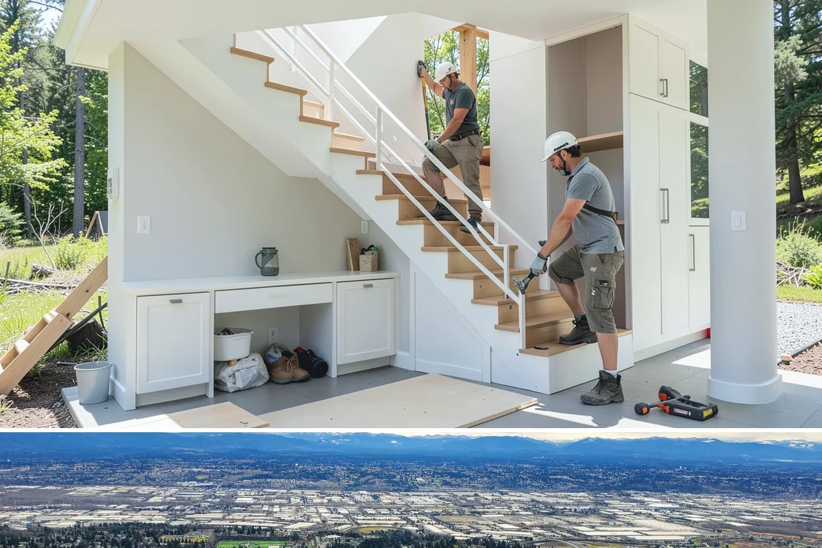 Window Installation in SeaTac, King County, WA - New openings are best cut and dried-in during a stretch of fair weather, but we tarp and protect the work so installations can...