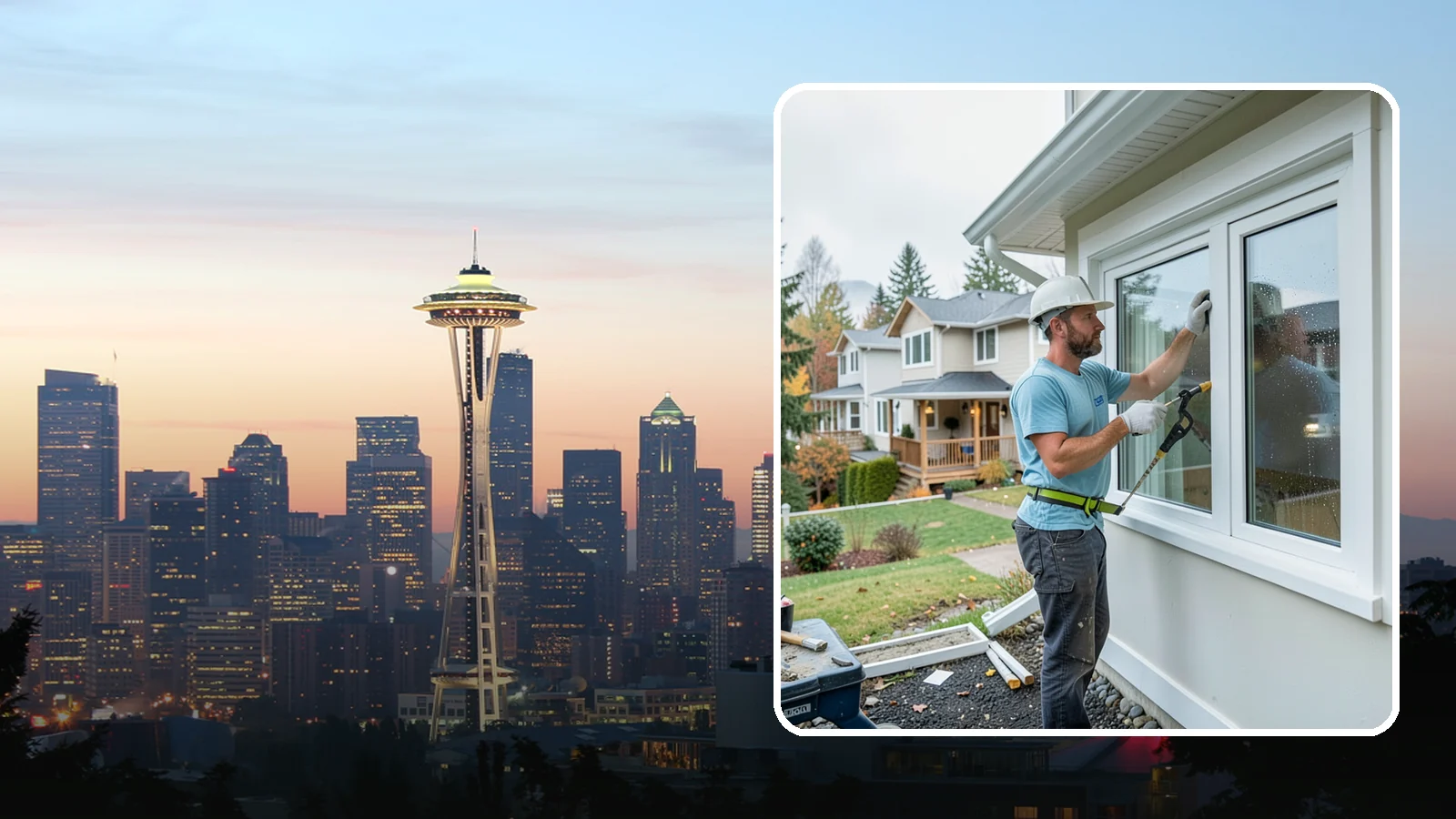 Window Installation in Seattle, King County, WA - Installing brand-new windows in remodels, additions, and fresh openings with proper flashing for our rainy region.