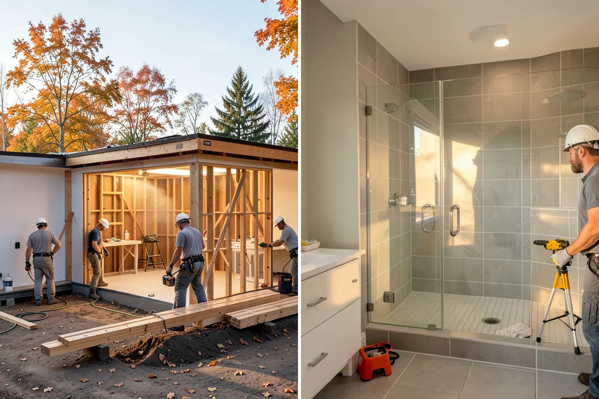 Window Installation in Seattle, King County, WA - Lay out and frame the rough opening to spec