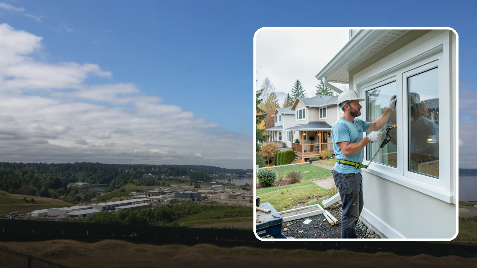 Window Installation in University Place, Pierce County, WA - Installing brand-new windows in remodels, additions, and fresh openings with proper flashing for our rainy region.