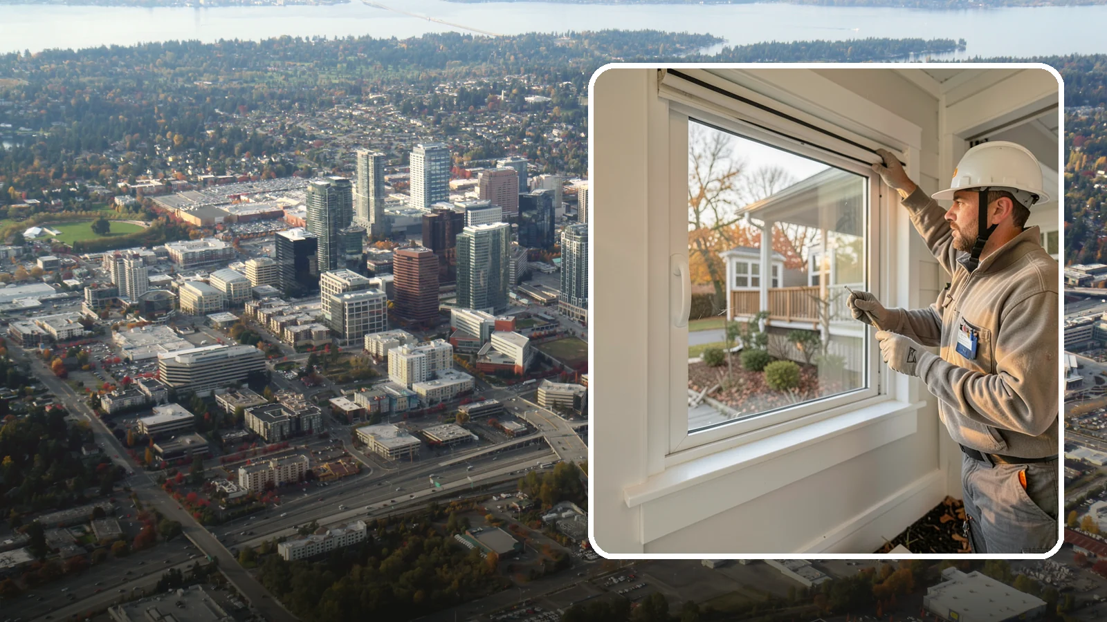 Window Repair in Bellevue, King County, WA - Window repair that restores operation, seals, and weather protection to failing windows.