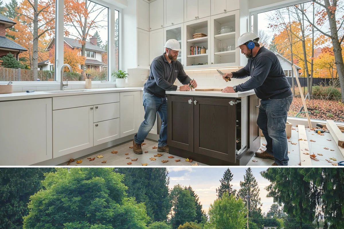 Window Repair in Bonney Lake, Pierce County, WA - Dry weather is best for resealing exterior window perimeters.