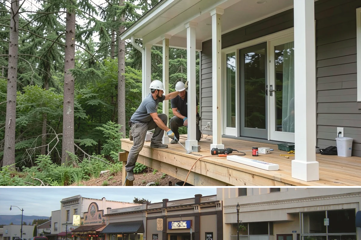 Window Repair in Burlington, Skagit County, WA - Dry weather is best for resealing exterior window perimeters.