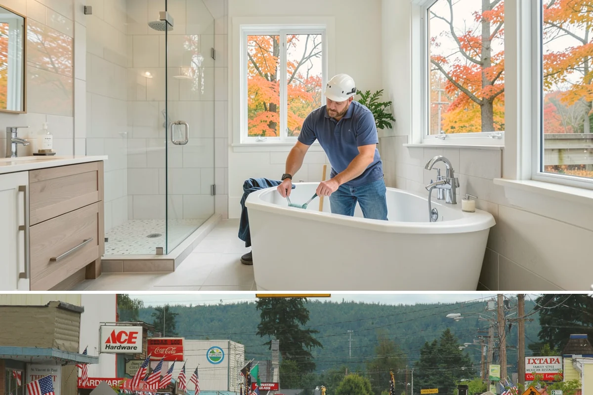 Window Repair in Carnation, King County, WA - Dry weather is best for resealing exterior window perimeters.