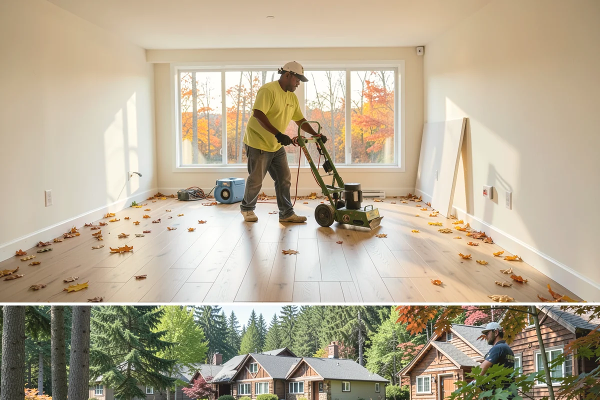 Window Repair in Edgewood, Pierce County, WA - Dry weather is best for resealing exterior window perimeters.