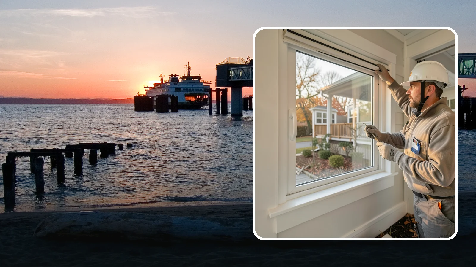 Window Repair in Edmonds, Snohomish County, WA - Window repair that restores operation, seals, and weather protection to failing windows.