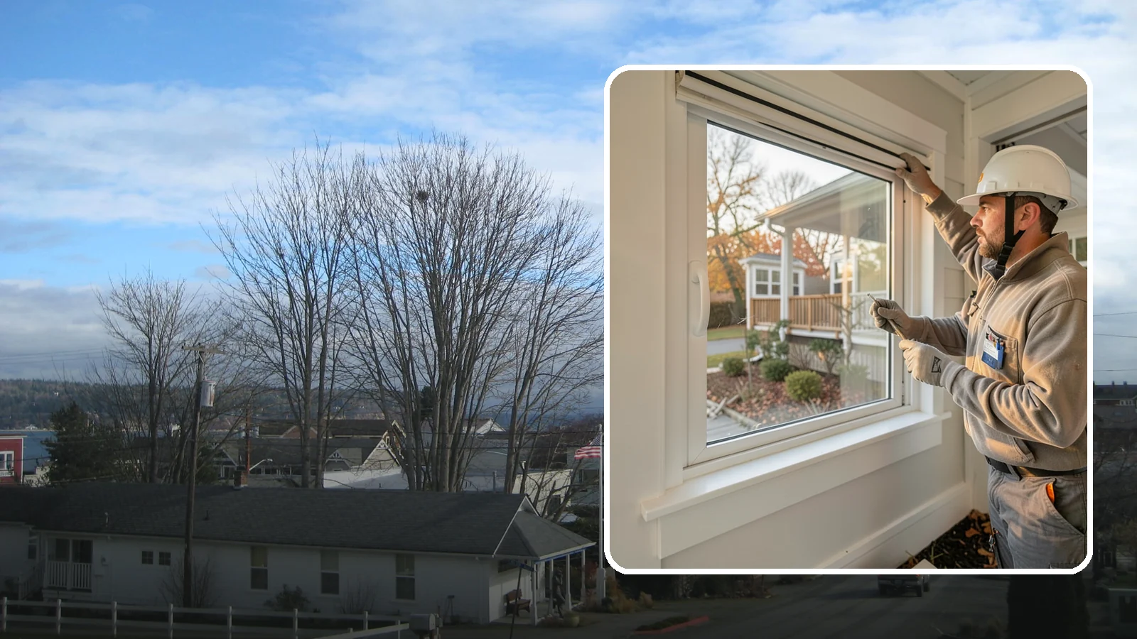 Window Repair in Langley, Island County, WA - Window repair that restores operation, seals, and weather protection to failing windows.