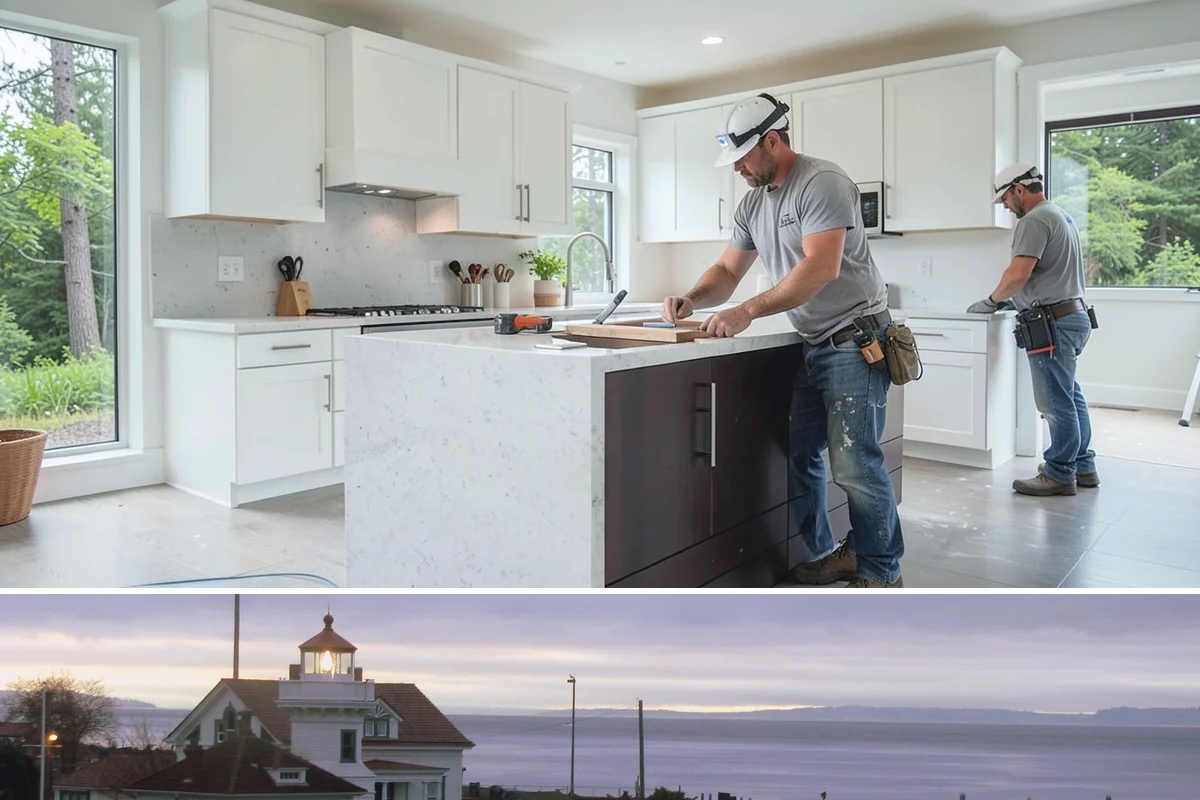 Window Repair in Mukilteo, Snohomish County, WA - Dry weather is best for resealing exterior window perimeters.