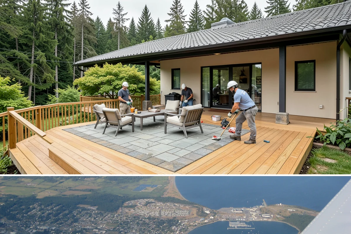 Window Repair in Oak Harbor, Island County, WA - Dry weather is best for resealing exterior window perimeters.