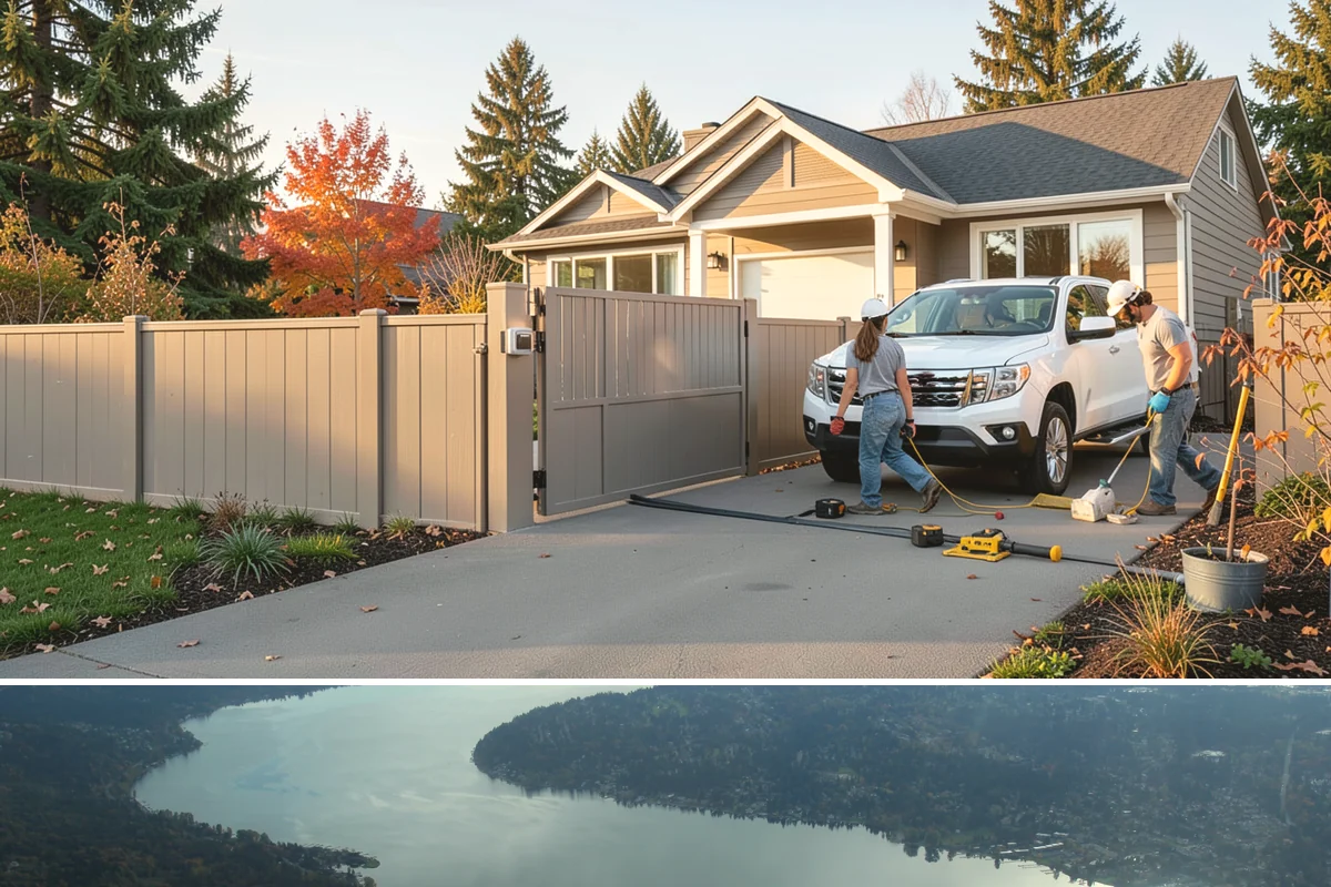 Window Repair in Sammamish, King County, WA - Dry weather is best for resealing exterior window perimeters.