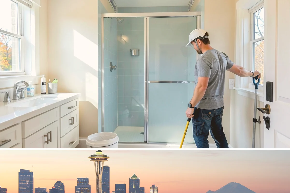Window Repair in Seattle, King County, WA - Dry weather is best for resealing exterior window perimeters.