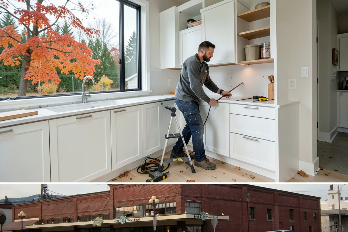Window Repair in Sedro-Woolley, Skagit County, WA - Dry weather is best for resealing exterior window perimeters.