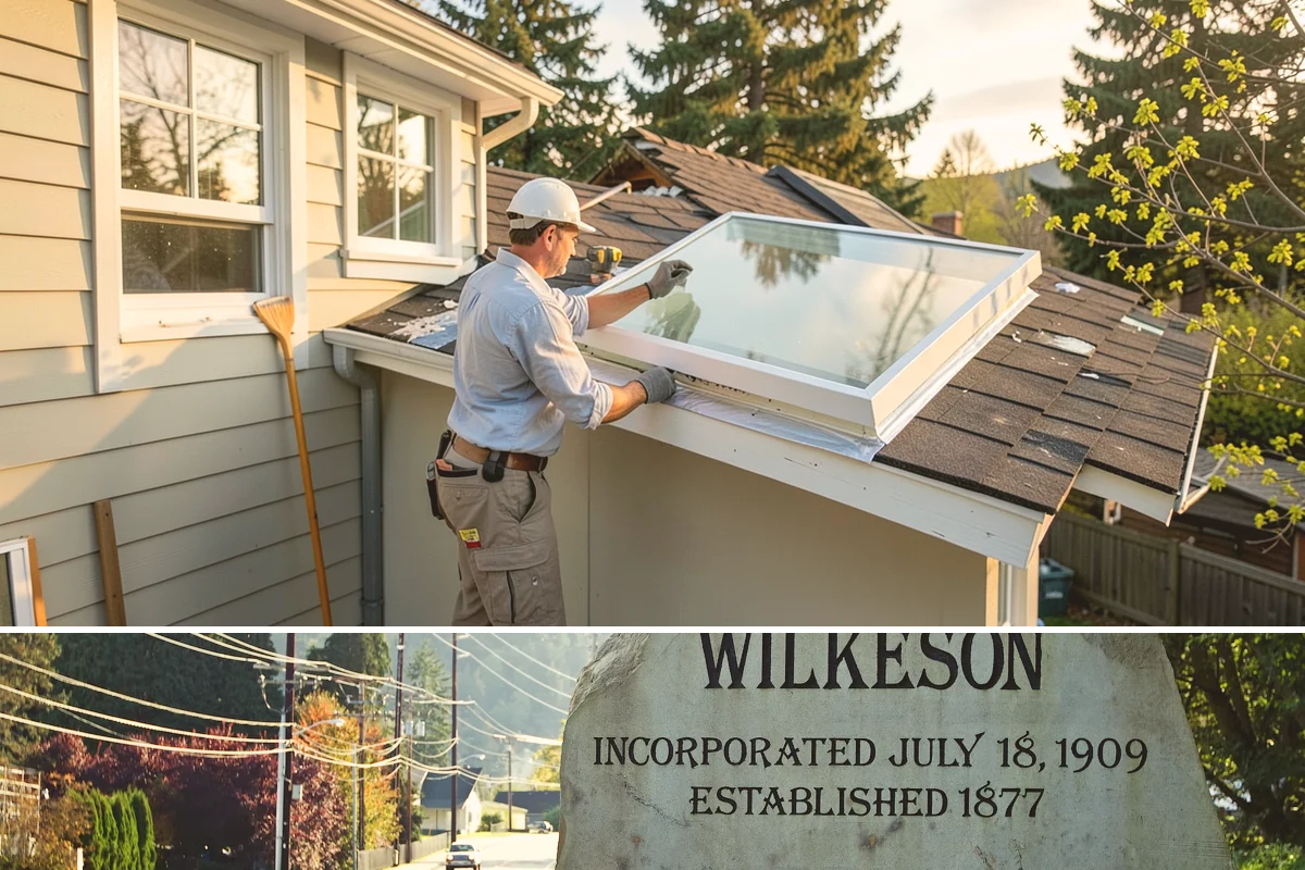 Window Repair in Wilkeson, Pierce County, WA - Dry weather is best for resealing exterior window perimeters.