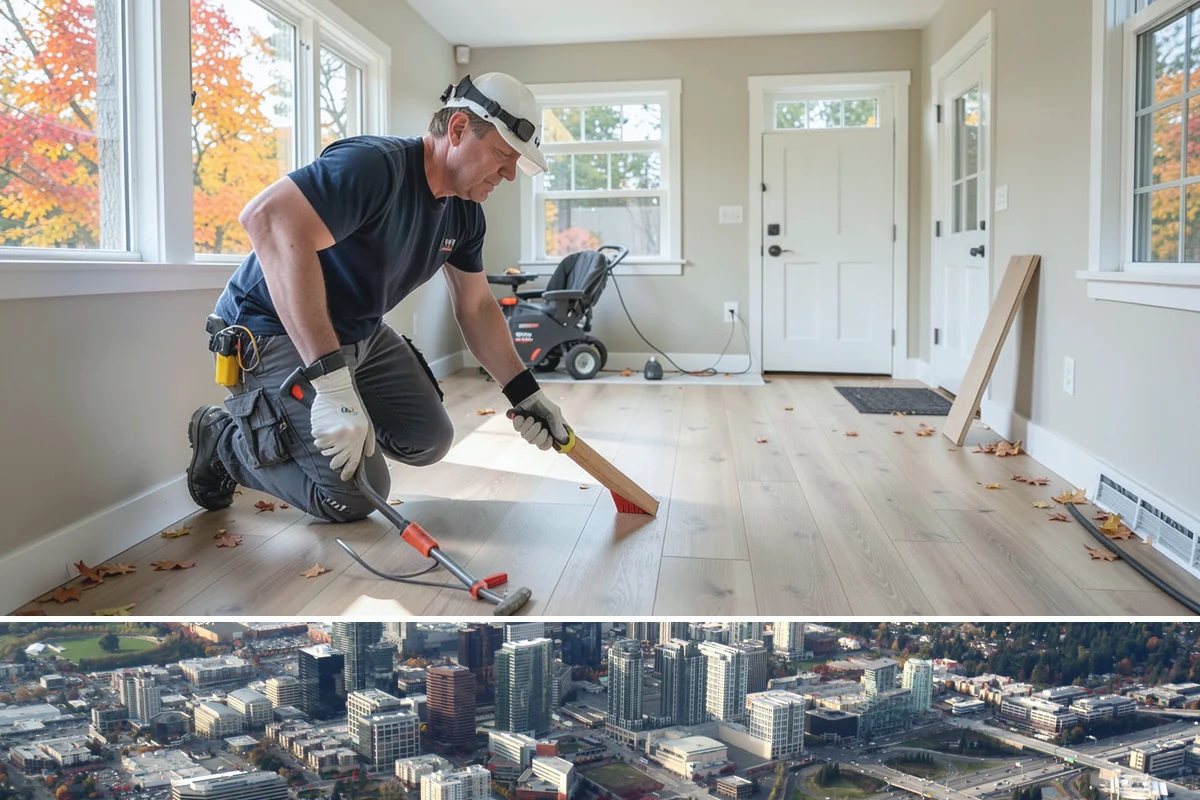 Window Replacement in Bellevue, King County, WA - Drier late-spring through early-fall stretches give the cleanest install conditions, though we seal openings promptly to work...