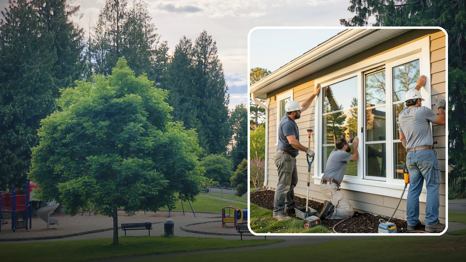 Window Replacement in Bonney Lake, Pierce County, WA - Swapping out aged, failing windows throughout your home for modern, weather-tight units suited to Puget Sound's damp climate.