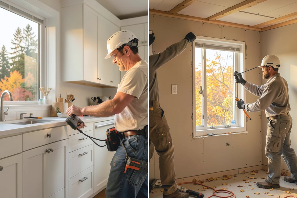 Window Replacement in Coupeville, Island County, WA - Assess existing windows, openings, and any moisture damage on-site