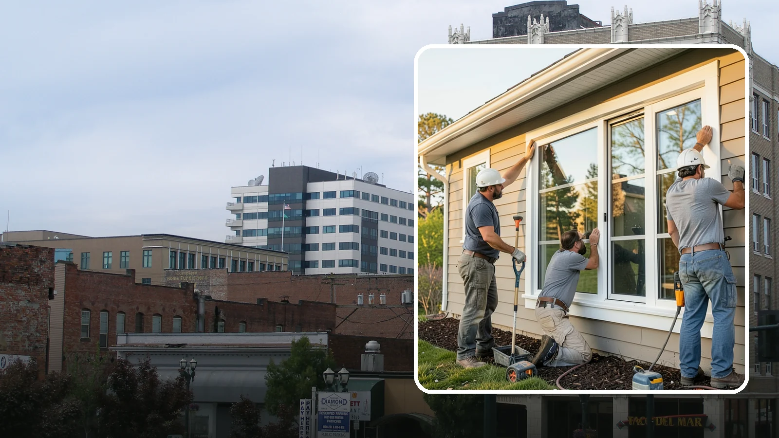 Window Replacement in Everett, Snohomish County, WA - Swapping out aged, failing windows throughout your home for modern, weather-tight units suited to Puget Sound's damp climate.
