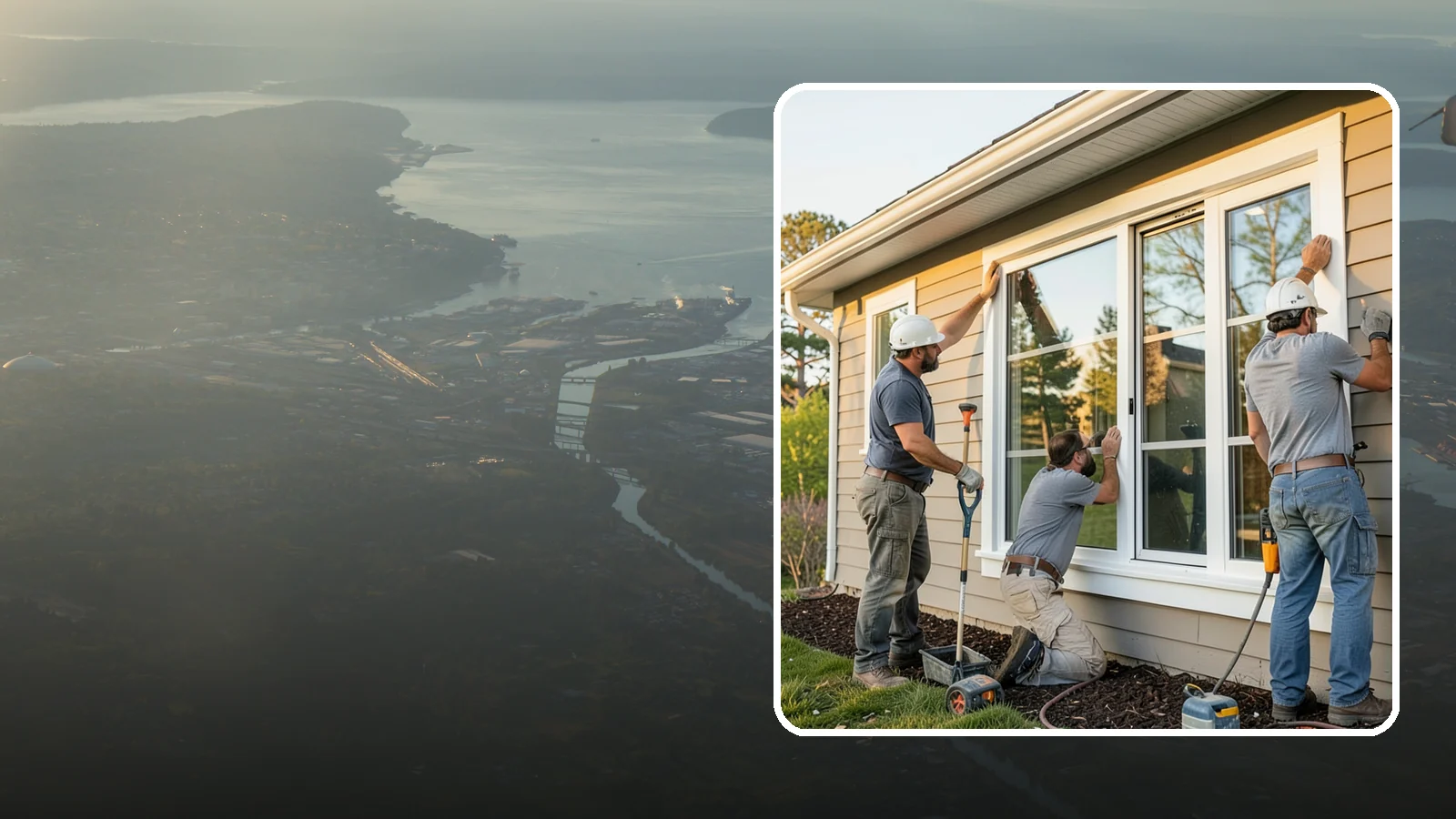 Window Replacement in Fife, Pierce County, WA - Swapping out aged, failing windows throughout your home for modern, weather-tight units suited to Puget Sound's damp climate.