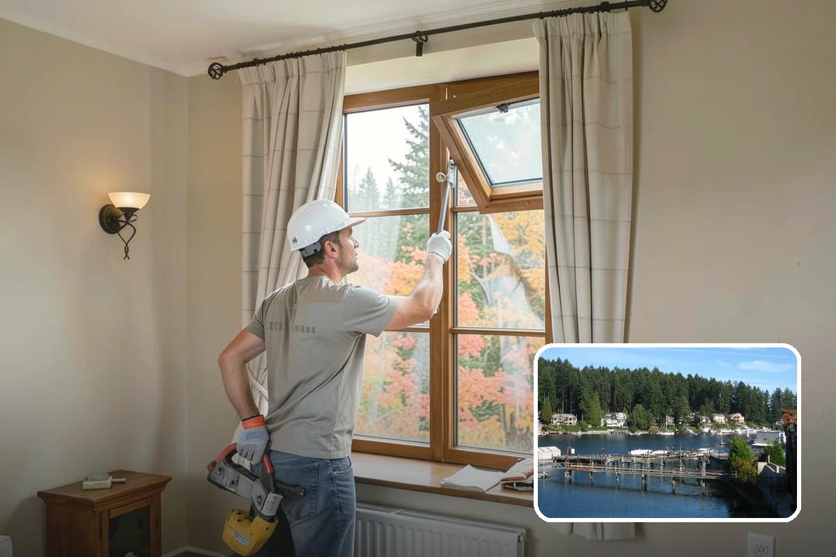Window Replacement in Gig Harbor, Pierce County, WA - Lower heating bills through improved thermal sealing