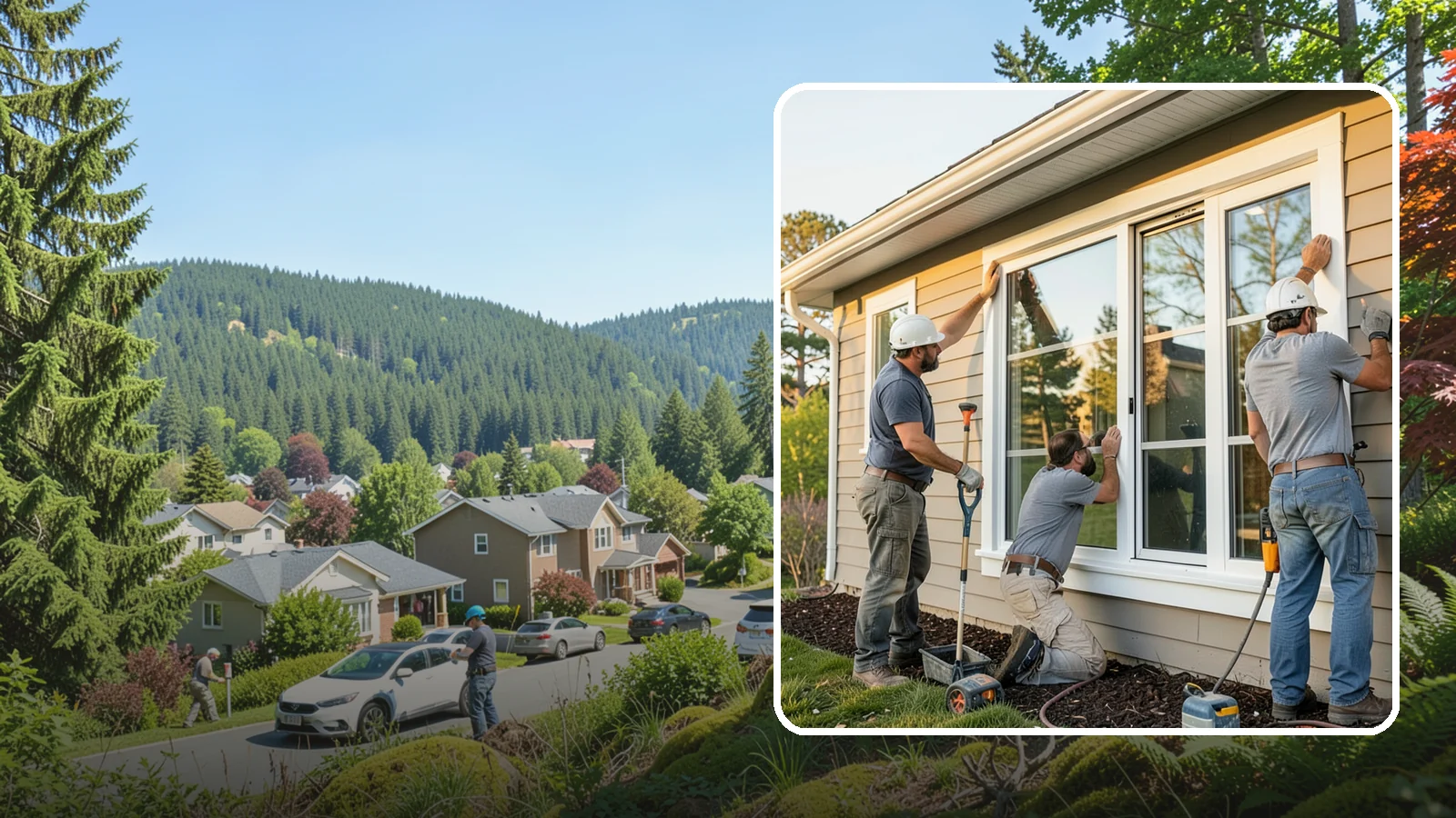 Window Replacement in Index, Snohomish County, WA - Swapping out aged, failing windows throughout your home for modern, weather-tight units suited to Puget Sound's damp climate.