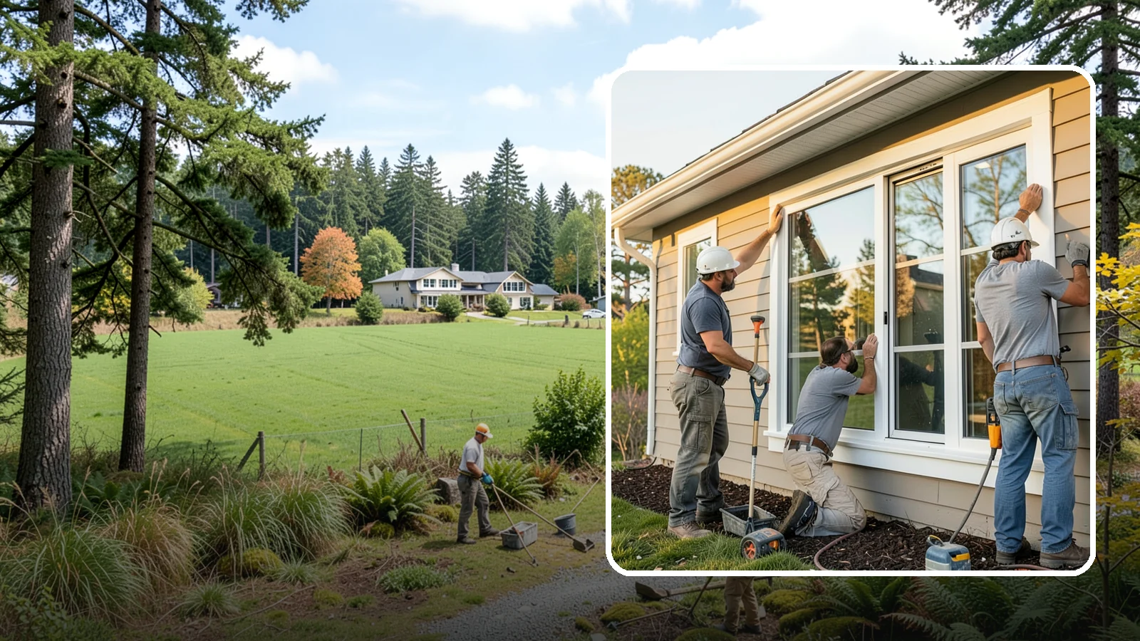 Window Replacement in Lyman, Skagit County, WA - Swapping out aged, failing windows throughout your home for modern, weather-tight units suited to Puget Sound's damp climate.