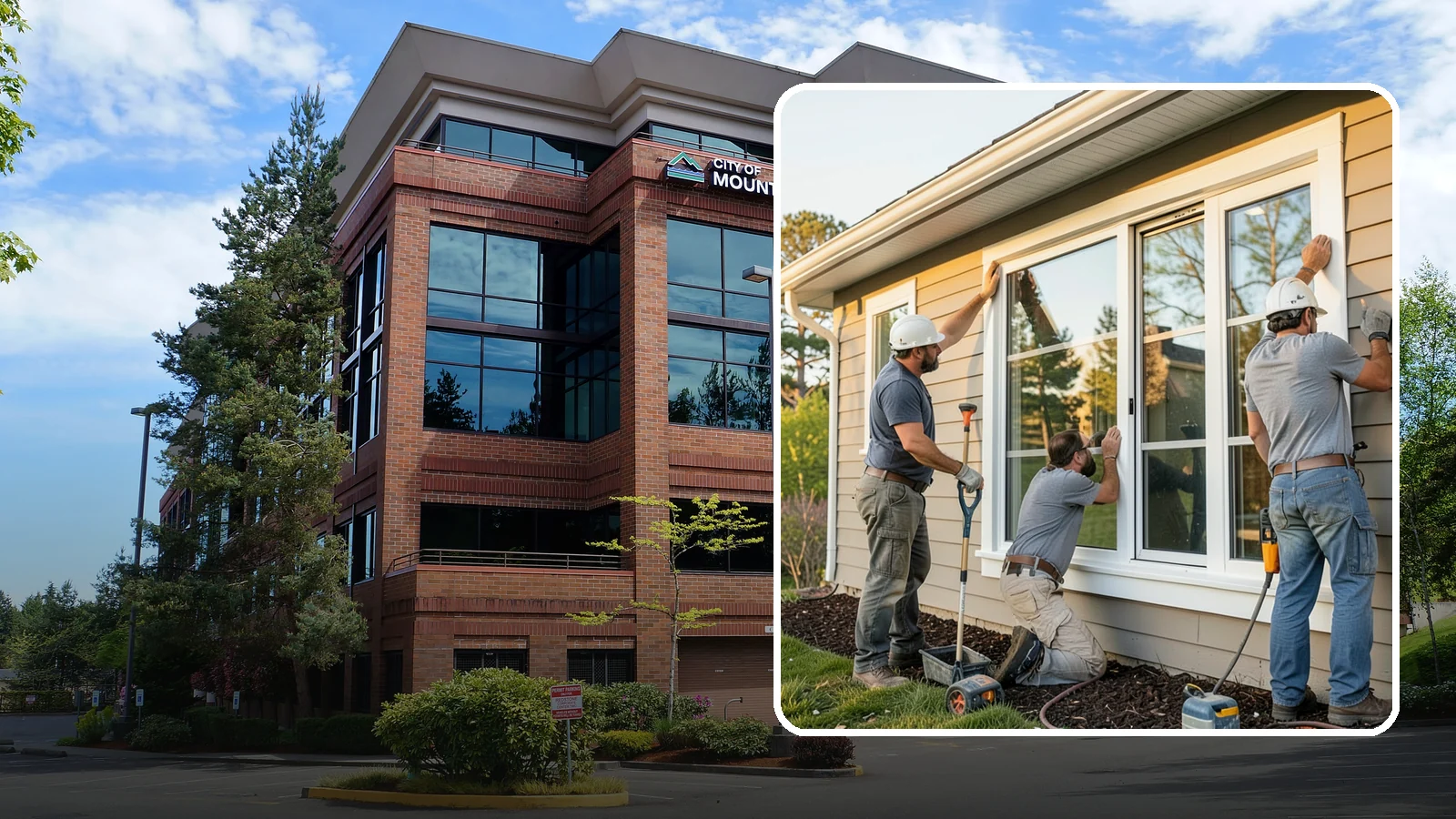 Window Replacement in Mountlake Terrace, Snohomish County, WA - Swapping out aged, failing windows throughout your home for modern, weather-tight units suited to Puget Sound's damp climate.