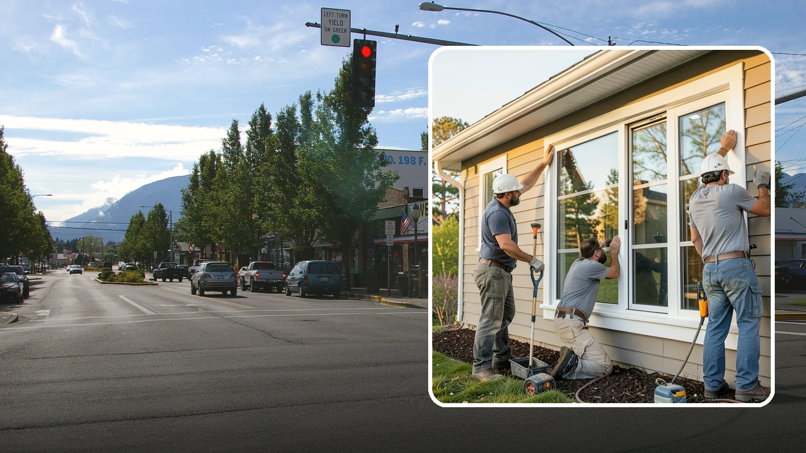 Window Replacement in North Bend, King County, WA - Swapping out aged, failing windows throughout your home for modern, weather-tight units suited to Puget Sound's damp climate.