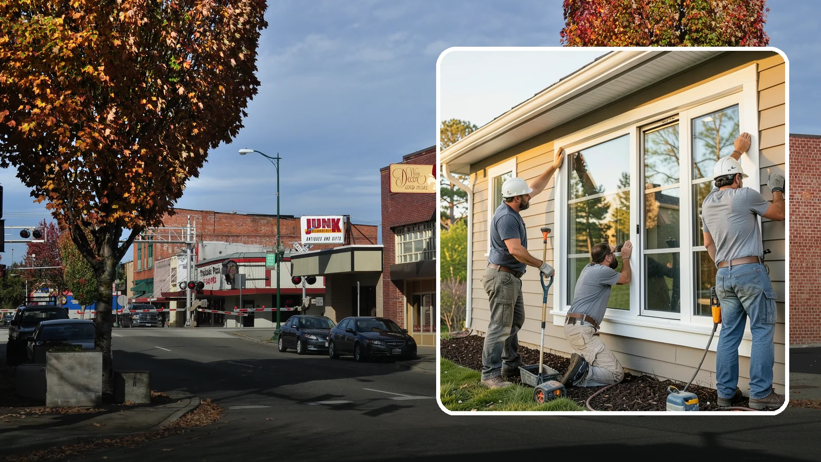 Window Replacement in Puyallup, Pierce County, WA - Swapping out aged, failing windows throughout your home for modern, weather-tight units suited to Puget Sound's damp climate.